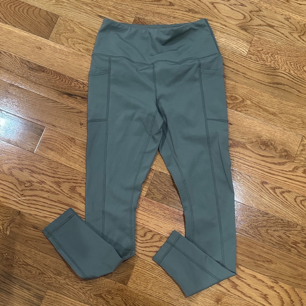 90 Degree By Reflex Green Leggings